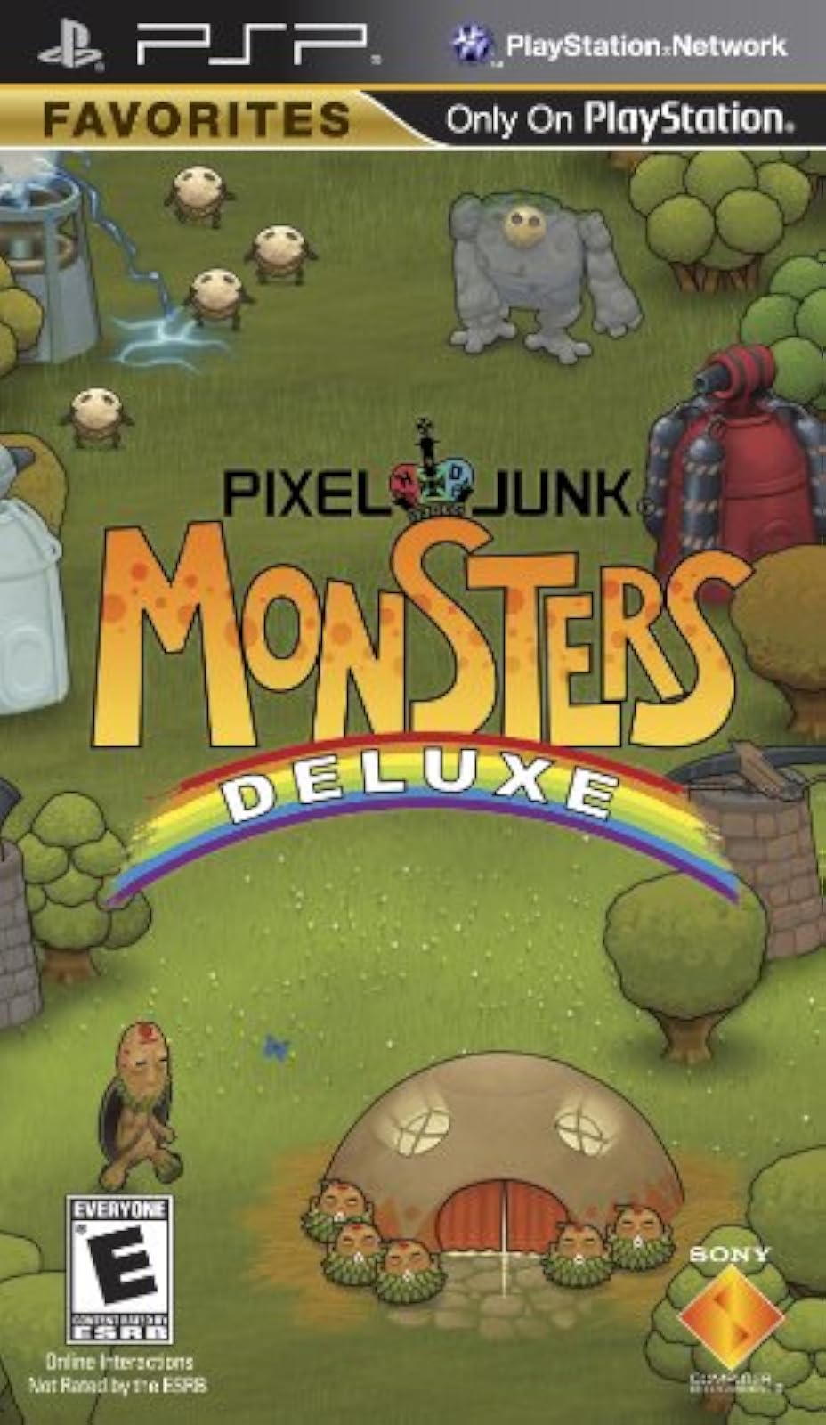 Pixel Junk Monsters Deluxe Sony For PSP UMD