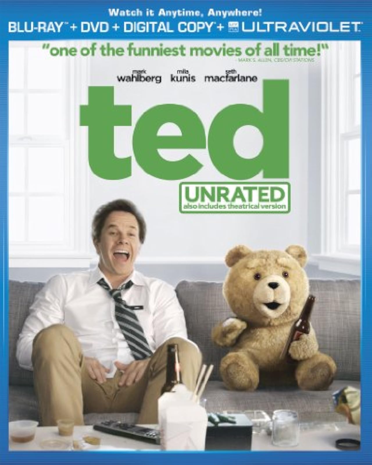 Ted On Blu-Ray With Mark Wahlberg Comedy