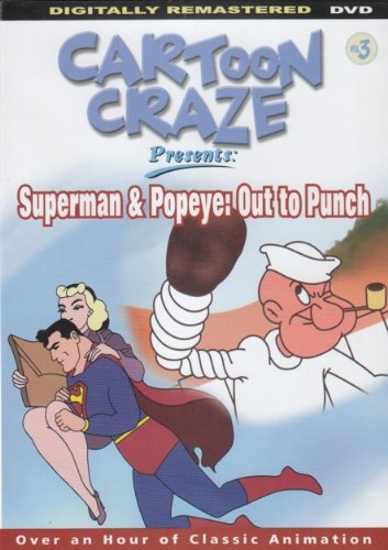 Superman And Popeye: Out To Punch Slim Case On DVD with Multi Anime TV