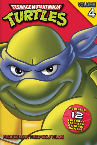 Teenage Mutant Ninja Turtles Original Series Volume 4 On DVD With Cam Clarke