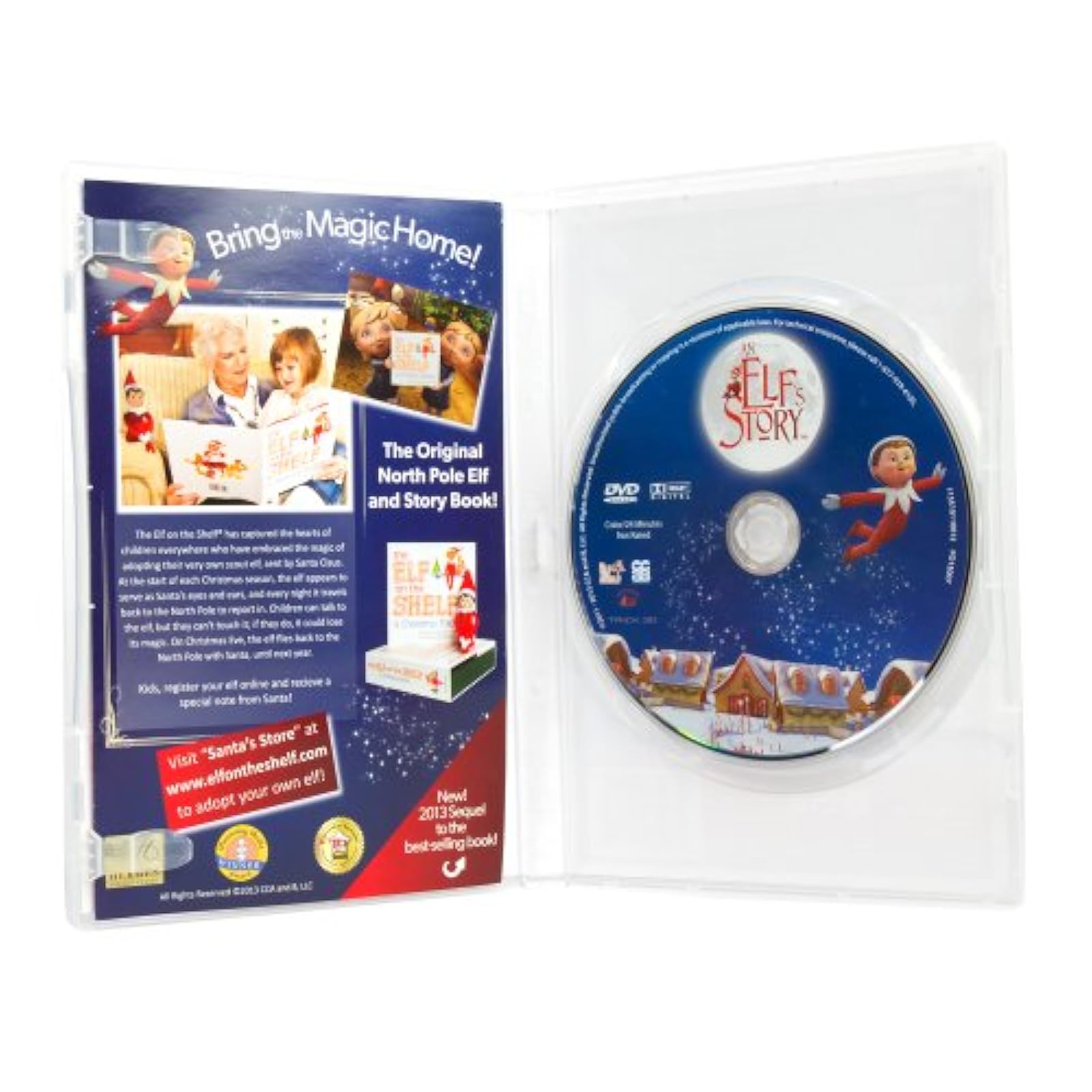 Image 1 of An Elf's Story On DVD With Cartoon Children