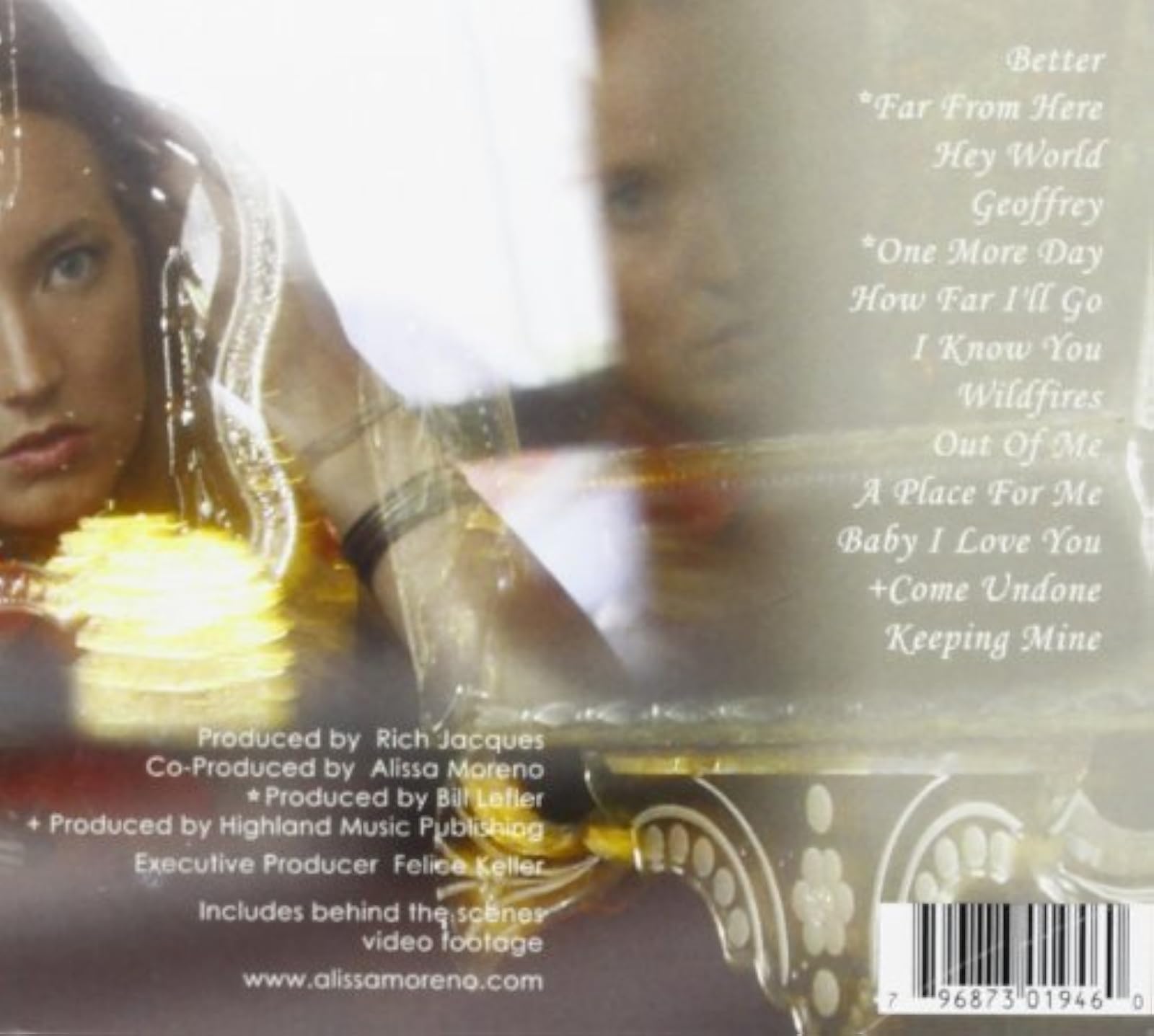 Image 3 of In Your Wake By Alissa Moreno On Audio CD Album Black 2008