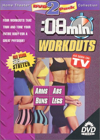 8 Minute Workouts: Arms / Abs / Buns / Legs On DVD Exercise
