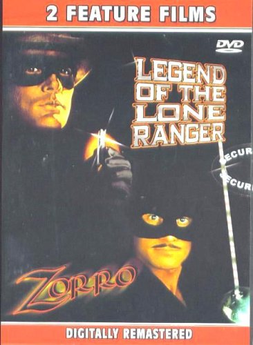 Legend Of The Lone Ranger / Zorro On DVD Movie