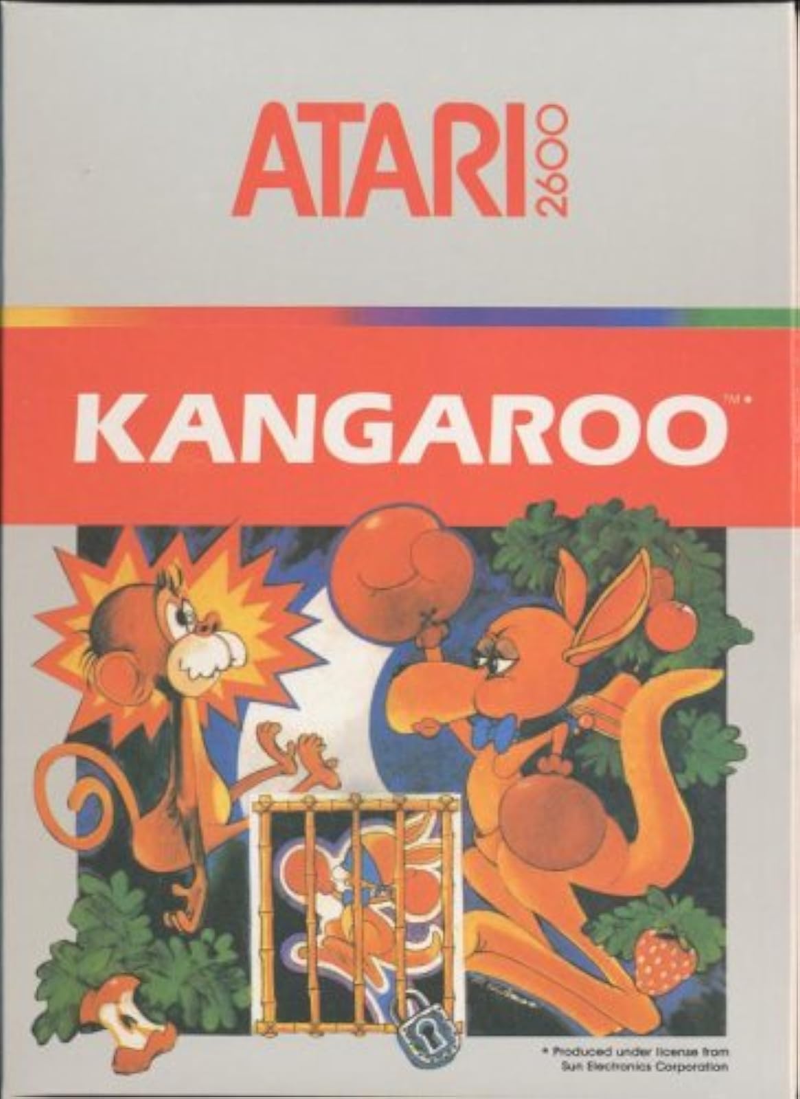 Image 0 of Kangaroo 2600 For Atari Vintage 