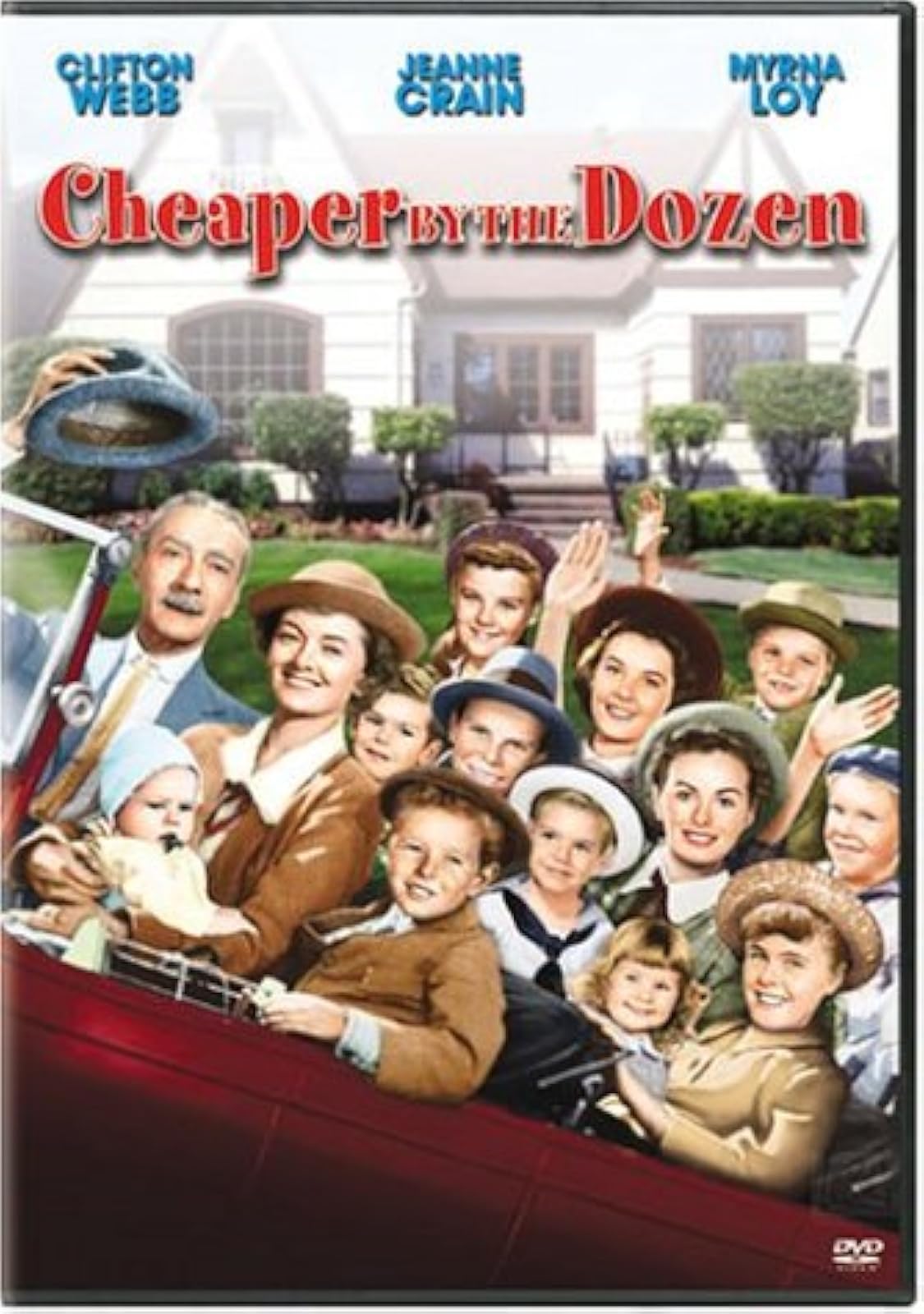 Cheaper By The Dozen On DVD With Clifton Webb