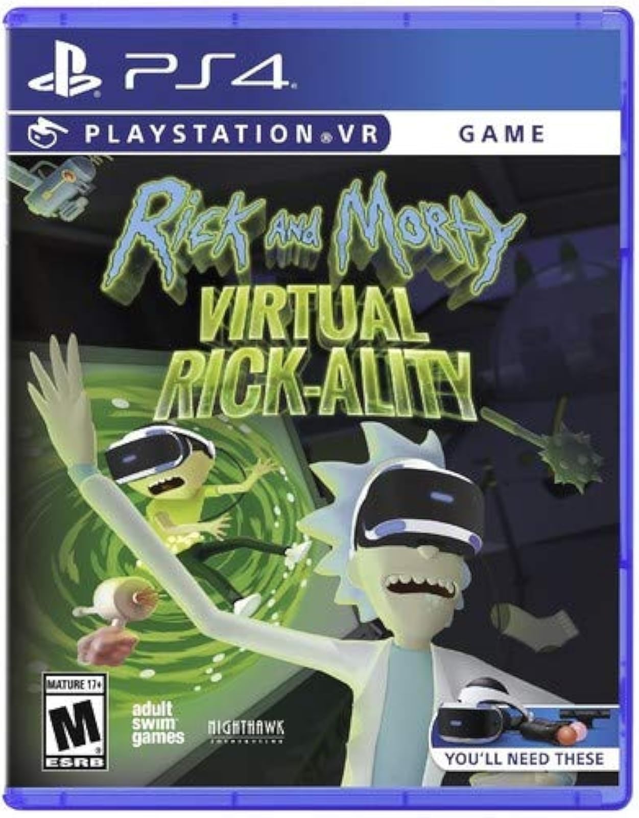 Image 0 of Rick And Morty: Virtual Rick-Ality For PlayStation 4 PS4 PS5 PSVR