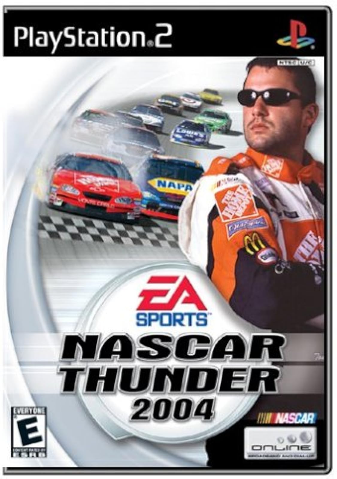 NASCAR Thunder 2004 For PlayStation 2 PS2 Racing