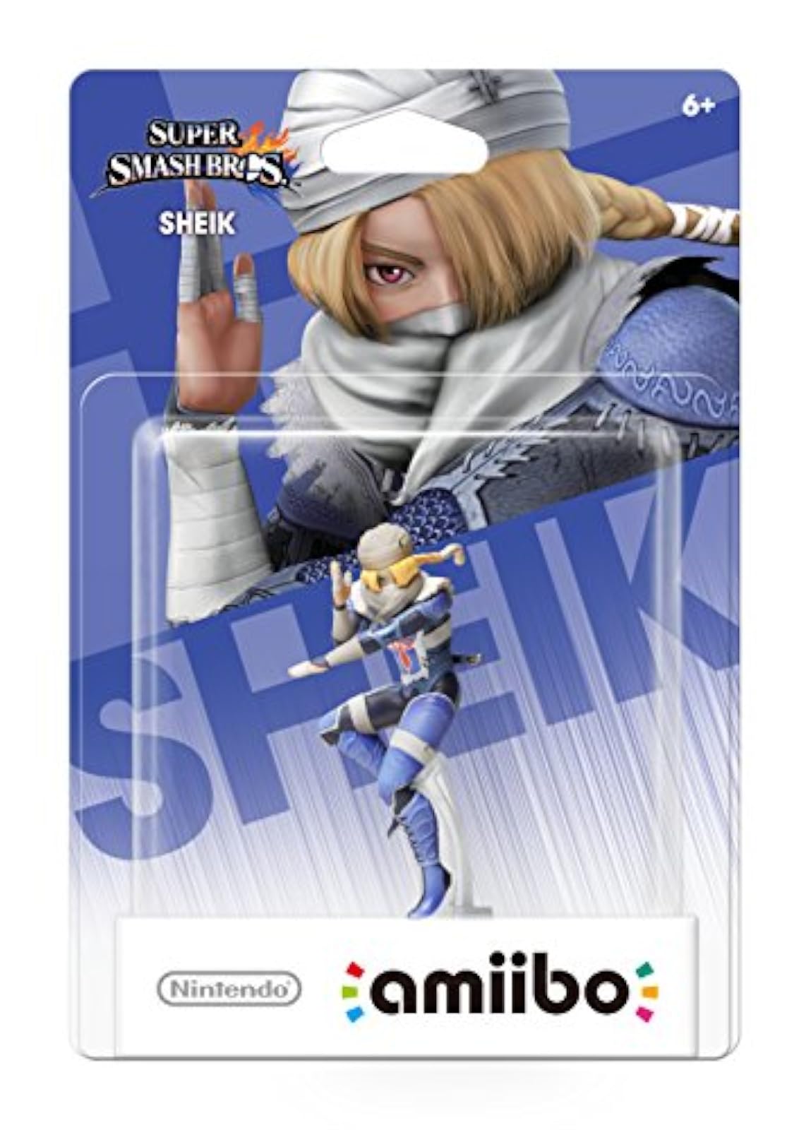 Image 2 of Nintendo Amiibo Super Smash Bros Sheik Figure Character