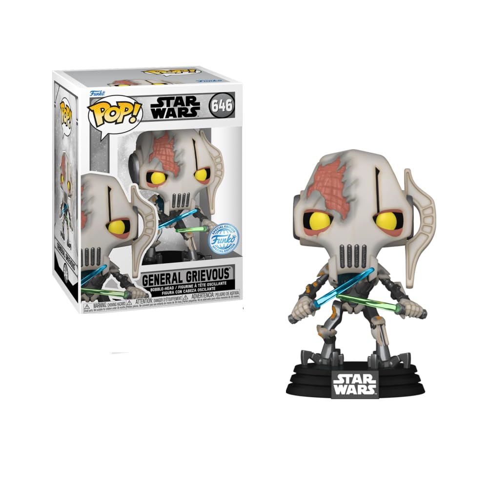 Image 0 of Funko General Grievous Battle Damaged Star Wars: 646 Battlefront II Gaming Great