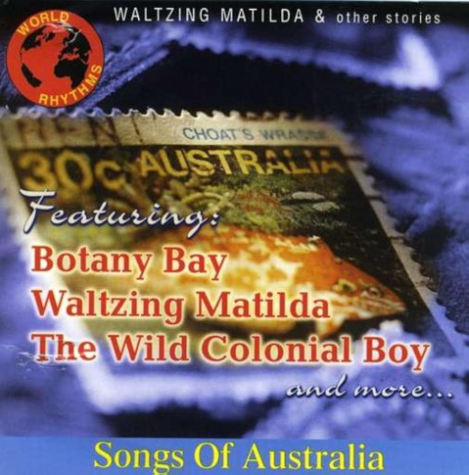 World Rhythms Songs Of Australia On Audio CD Album 2000