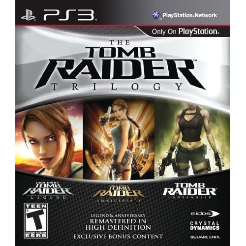 Tomb Raider Trilogy For PlayStation 3 PS3 Fighting