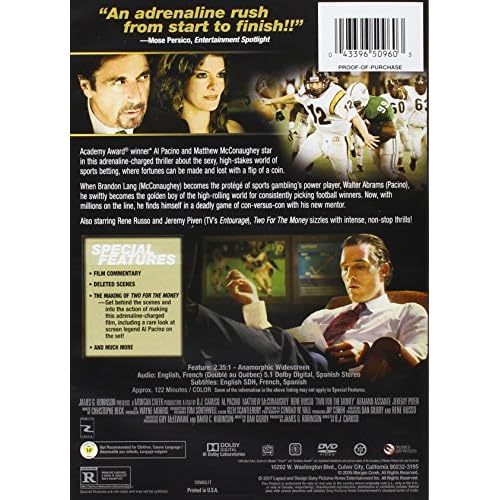 Image 2 of Two For The Money On DVD With Trevor Babers 2