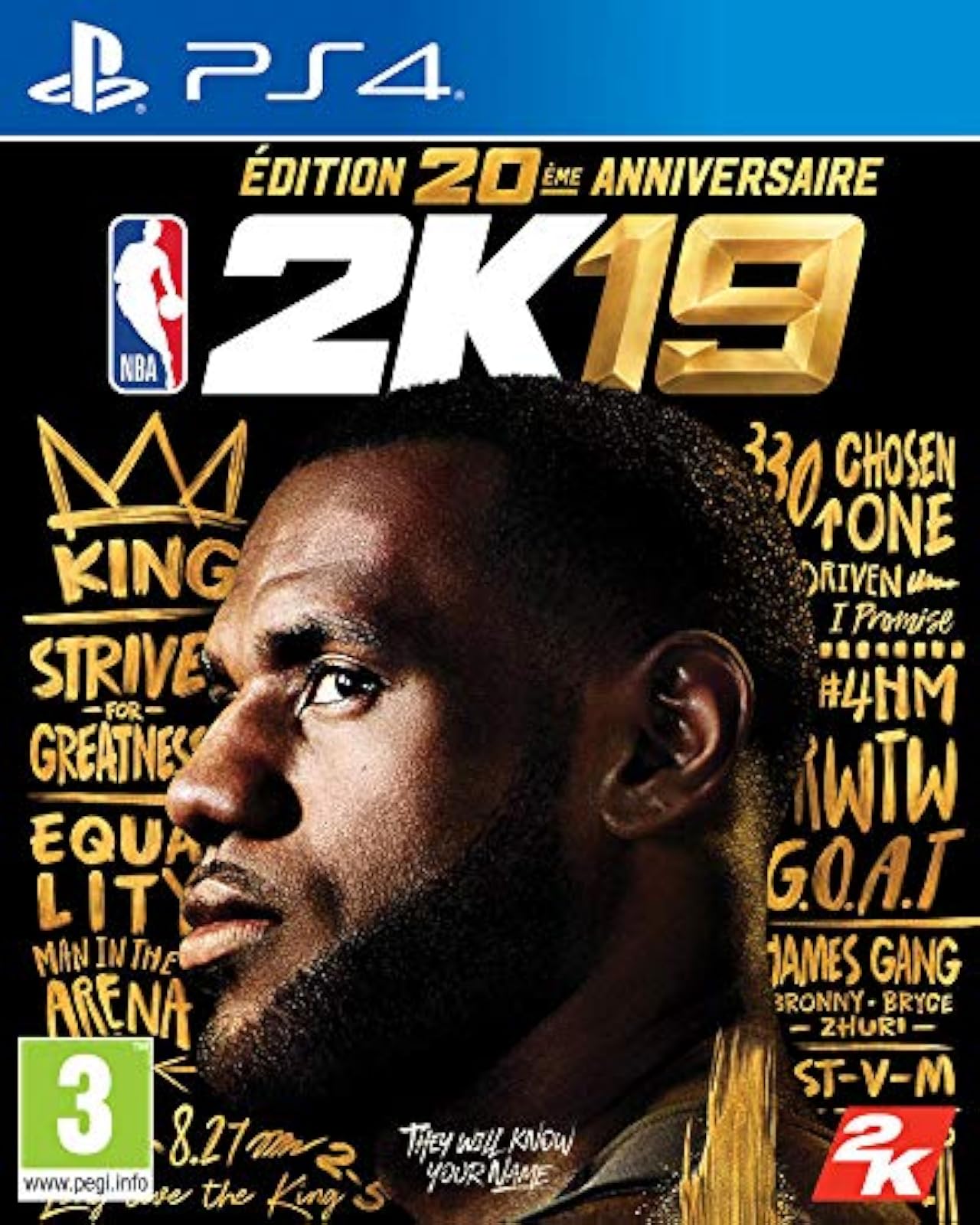NBA 2K19 20th Anniversary Edition PS4 For PlayStation 4 PS5