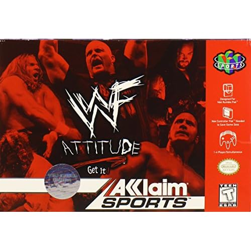 Image 0 of WWF Attitude For N64 Nintendo Wrestling