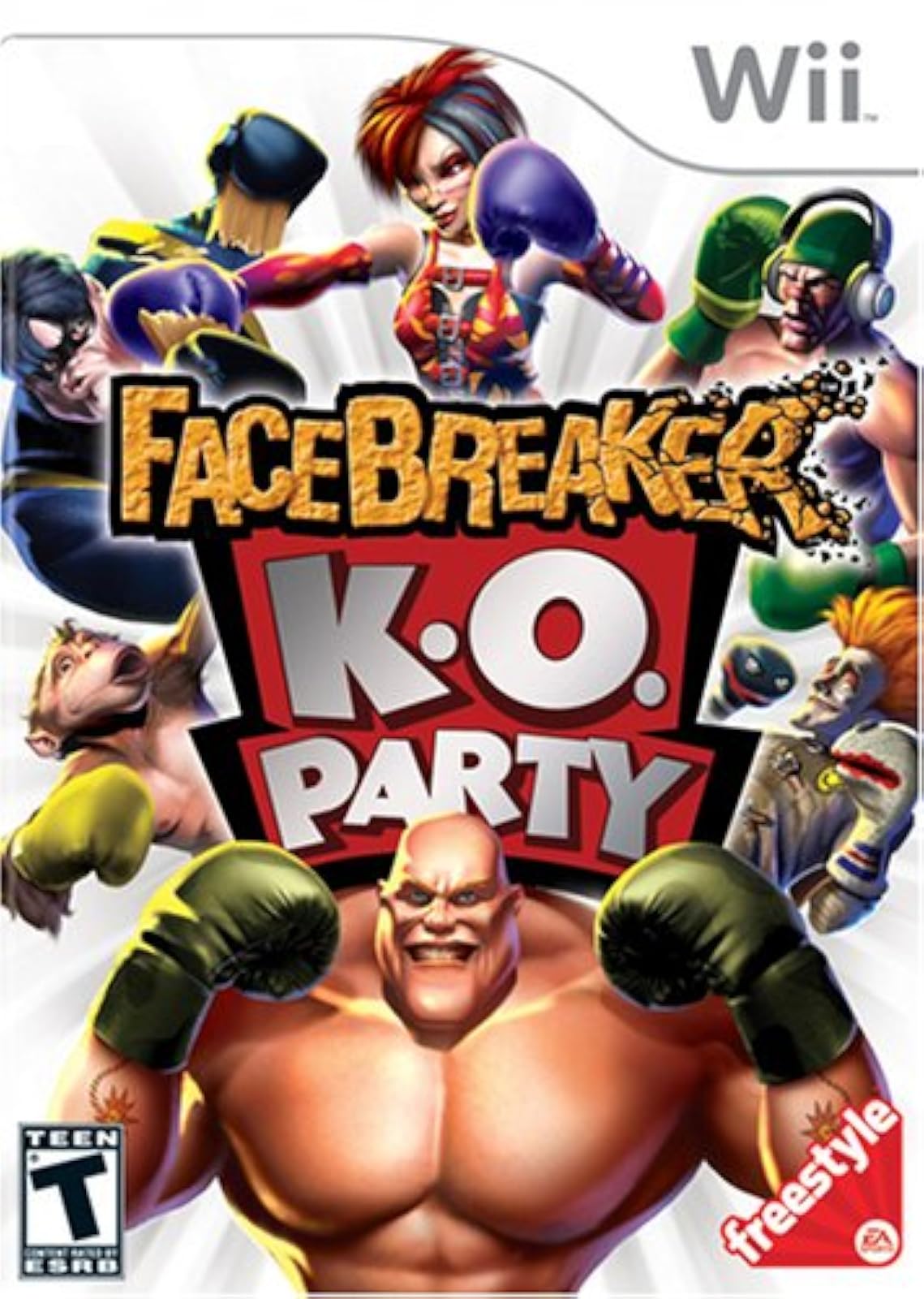 Facebreaker Ko Party For Wii