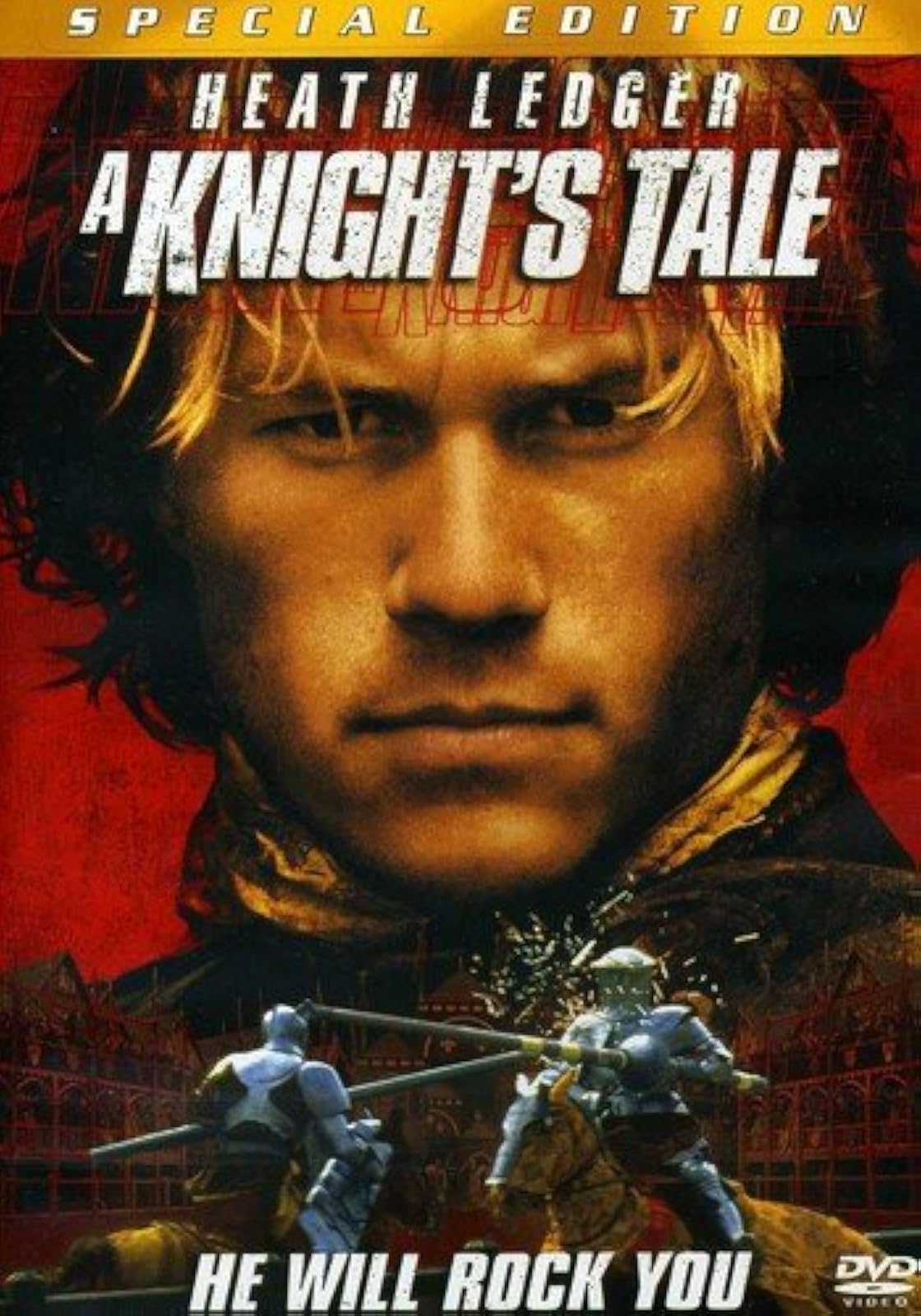 Image 0 of A Knight's Tale On DVD With Heath Ledger Rufus Sewell