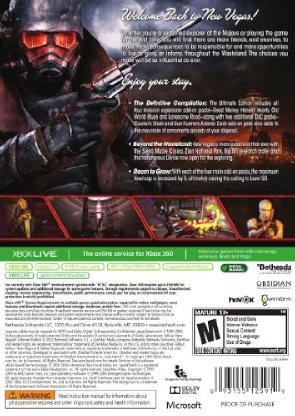 Image 3 of Fallout: New Vegas Ultimate Edition For Xbox 360 Shooter