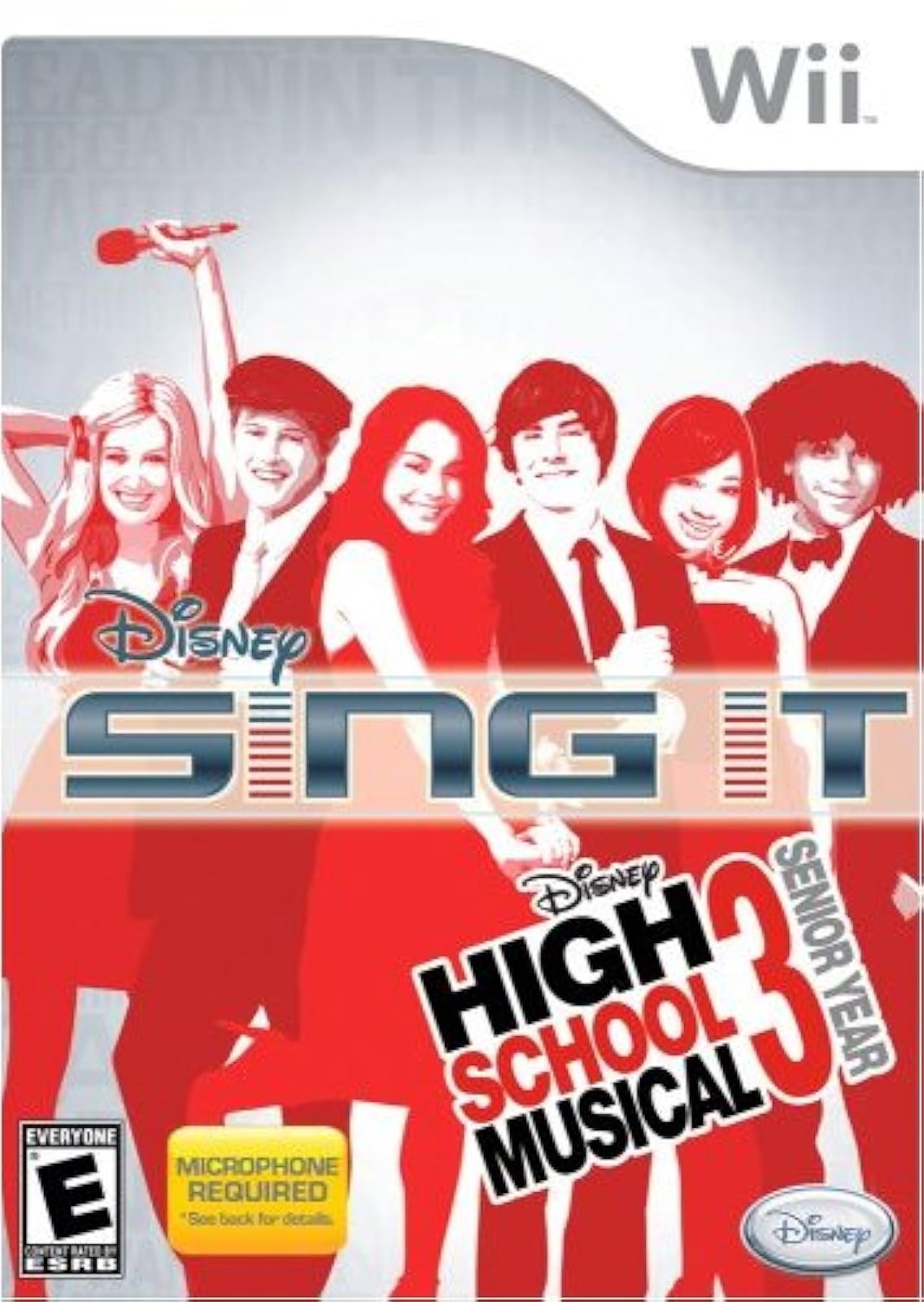 Image 0 of Disney High School Musical 3 Senior Year Sing It Microphone Required