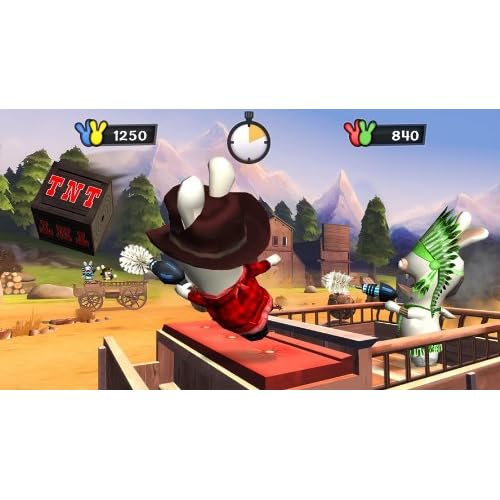 Image 2 of Raving Rabbids Travel In Time For Wii And Wii U Trivia