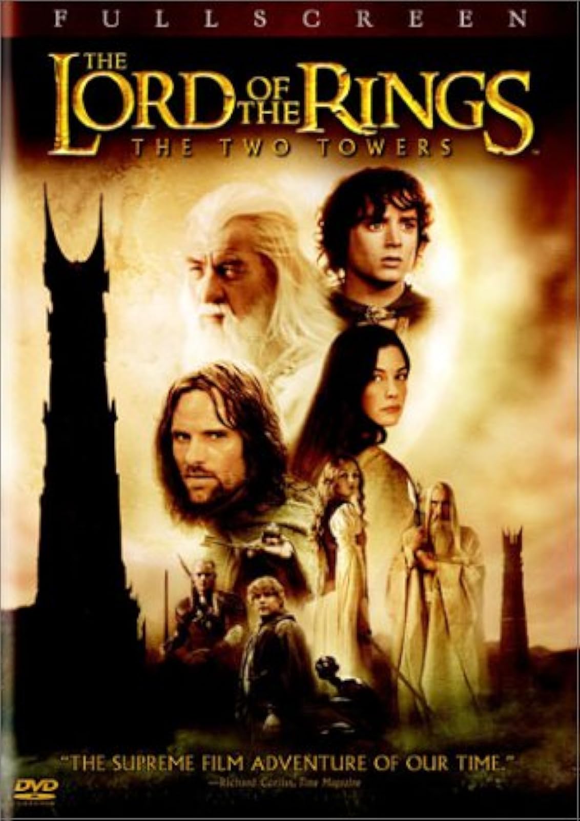 Image 0 of The Lord Of The Rings: The Two Towers FullScreen On DVD With Elijah