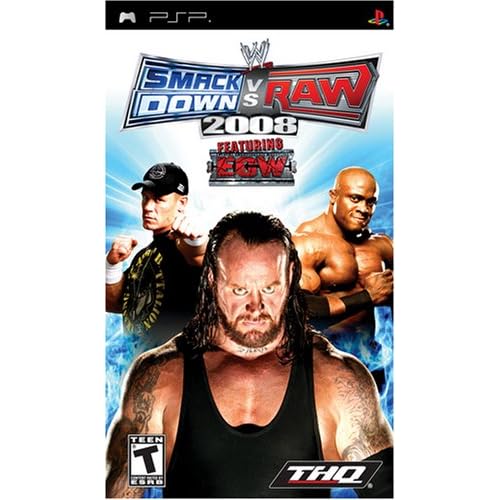 Image 0 of WWE Smackdown Vs Raw 2008 Sony For PSP UMD Wrestling