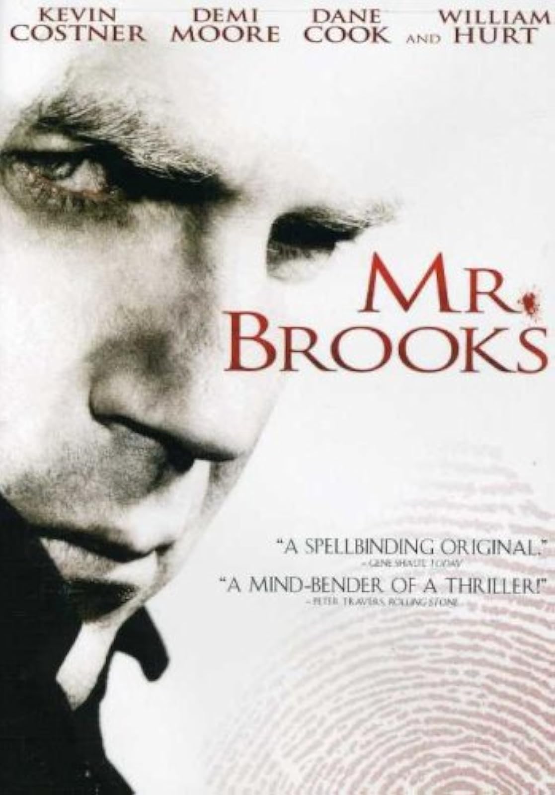 Image 0 of Mr Brooks On DVD With Kevin Costner Mystery