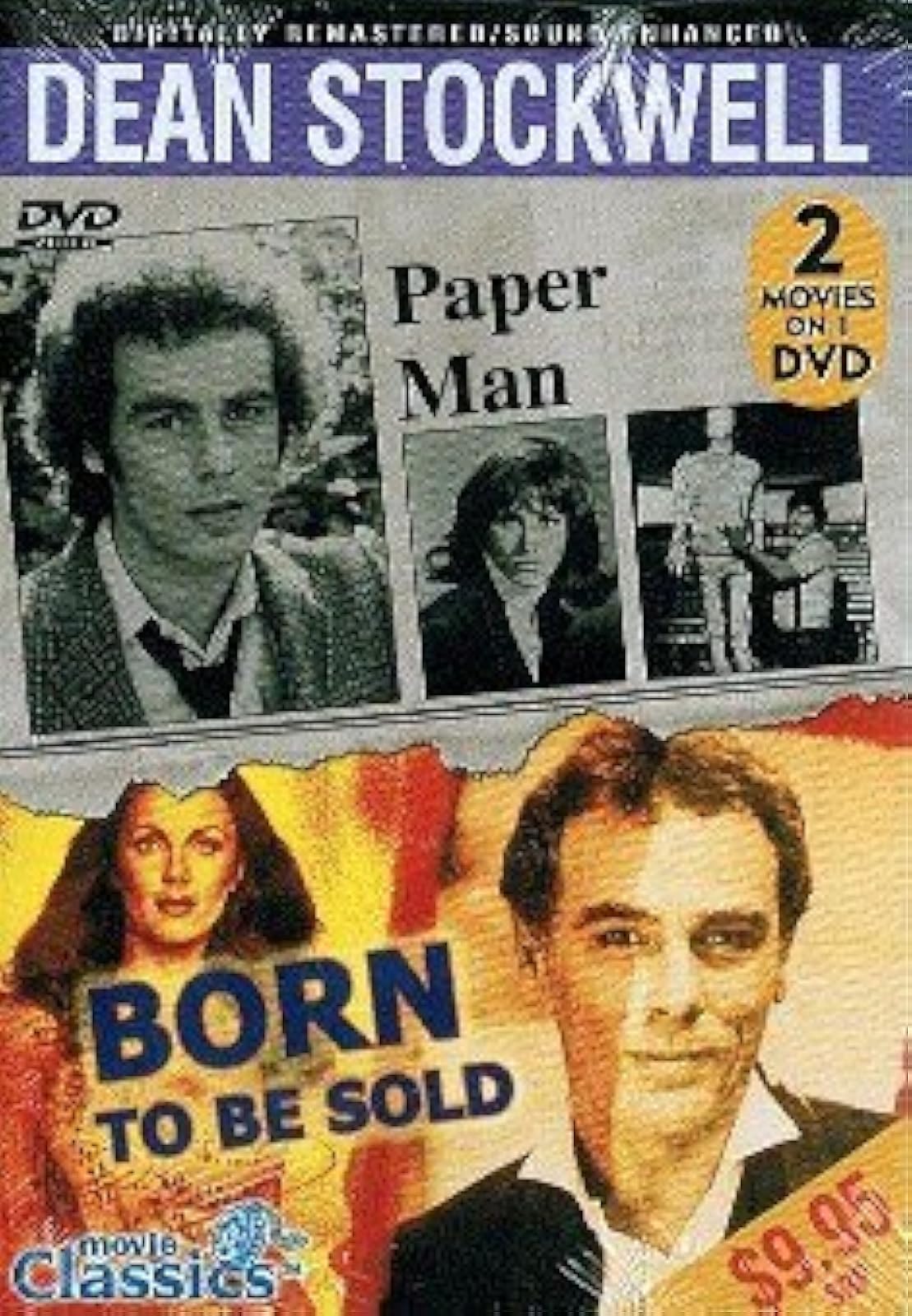 Dean Stockwell Double Feature Paper Man / Born To Be Sold On DVD With