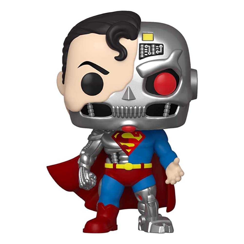 Image 0 of Funko Pop! Heroes: Cyborg Superman Sdcc 2020 Exclusive Vinyl Figure 346 Collecti