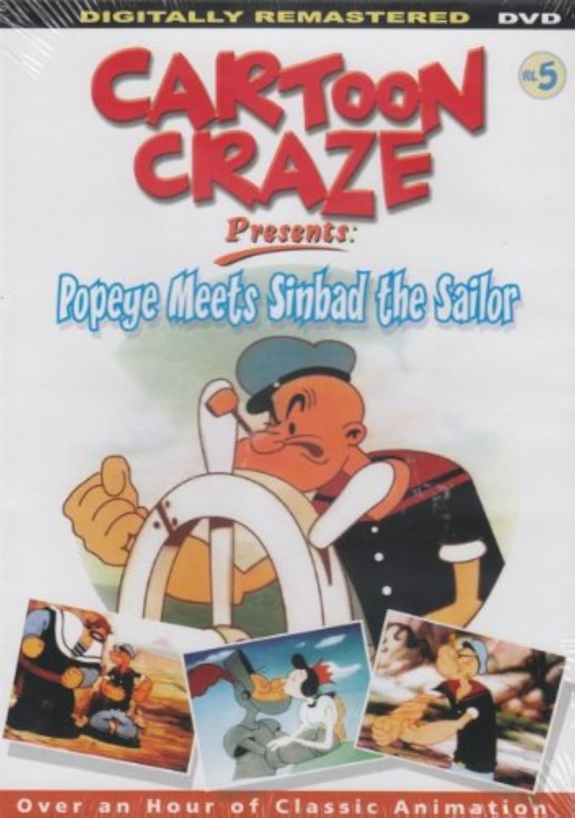 Popeye Meets Sinbad The Sailor Slim Case On DVD With Multi
