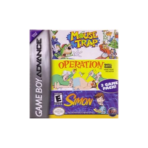 Image 0 of Mouse Trap / Operation / Simon For GBA Gameboy Advance Board Games