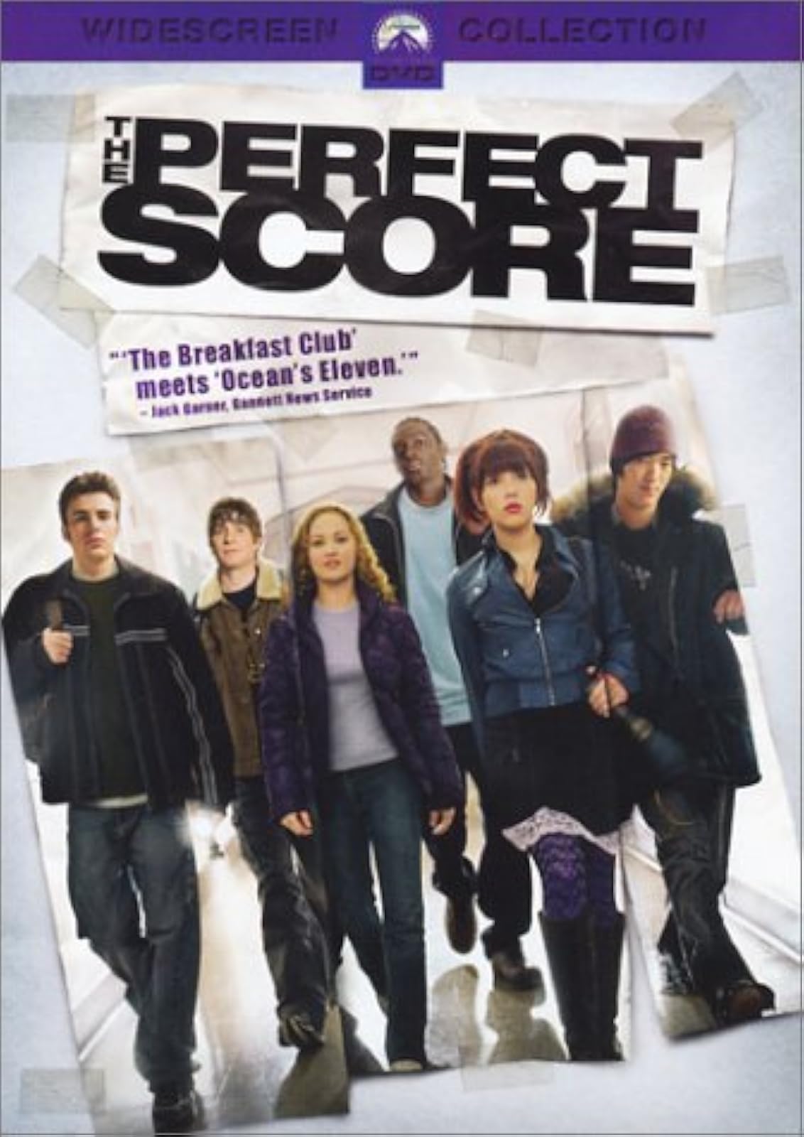 The Perfect Score Widescreen Edition On DVD With Scarlett Johansson