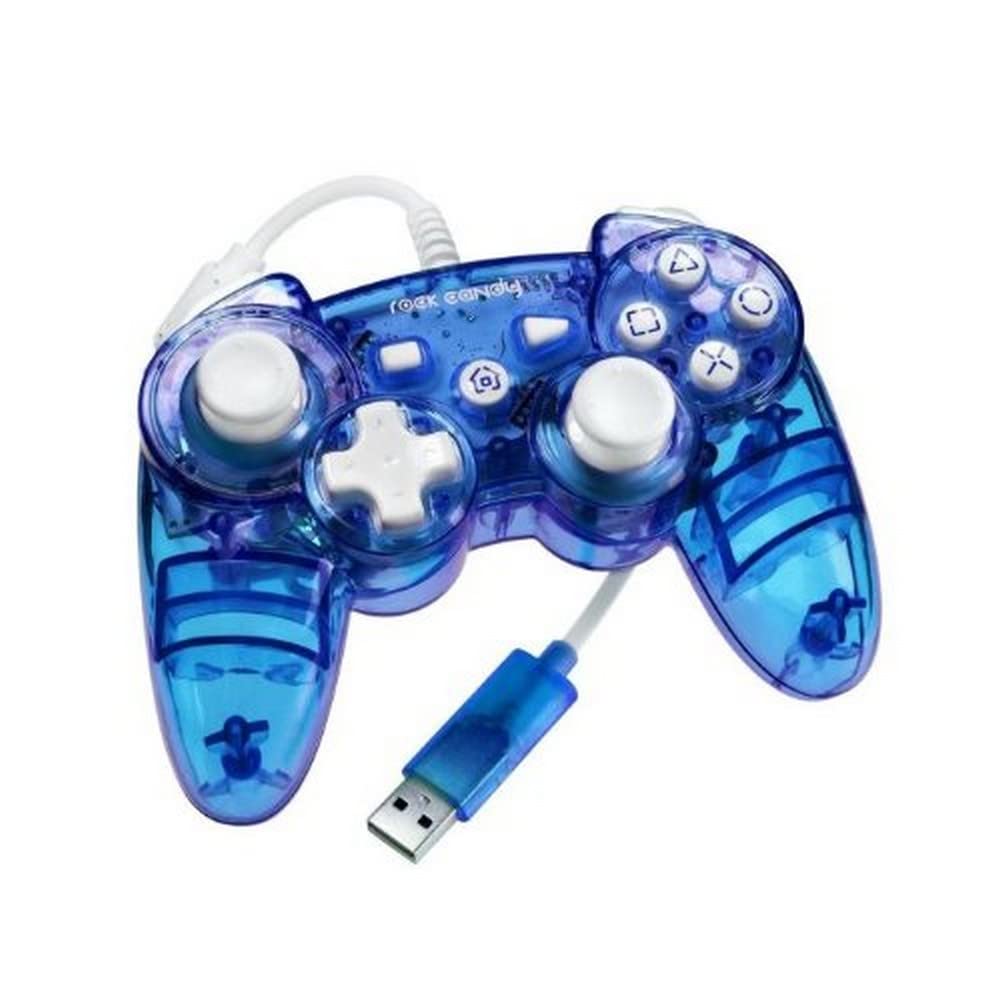 Image 0 of PDP Rock Candy PS3 Controller Blue For PlayStation 3 Gamepad PL-6460