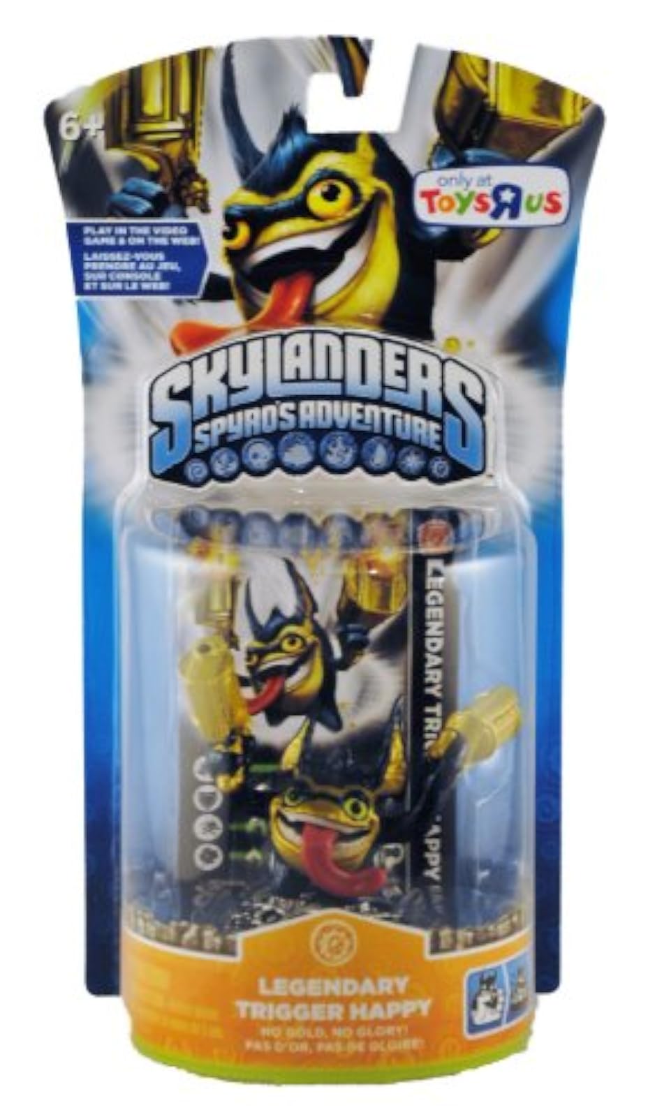Image 0 of Skylanders Spyro's Adventure Character Pack Legendary Trigger Happy