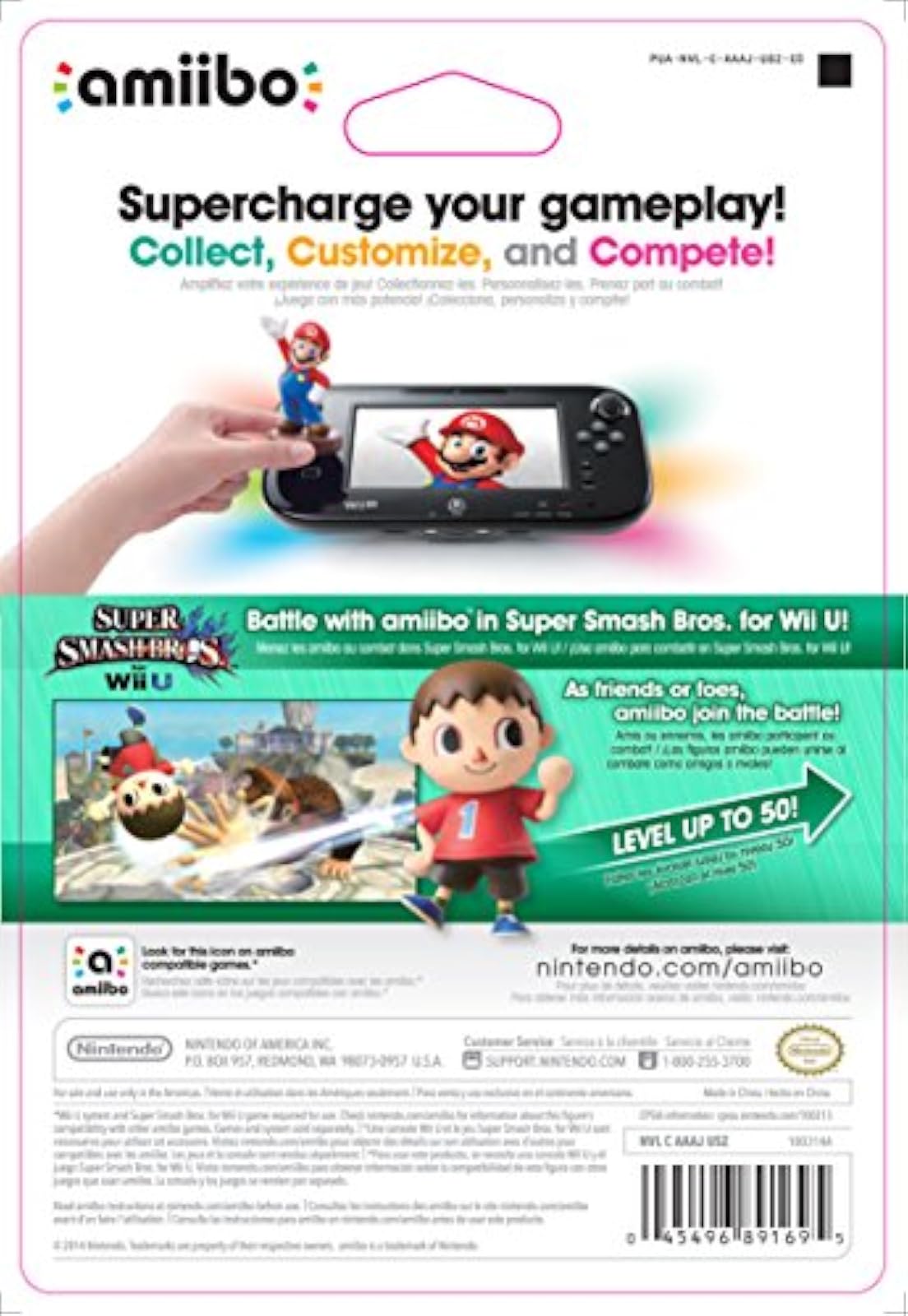 Image 2 of Villager Amiibo Super Smash Bros Series Figure