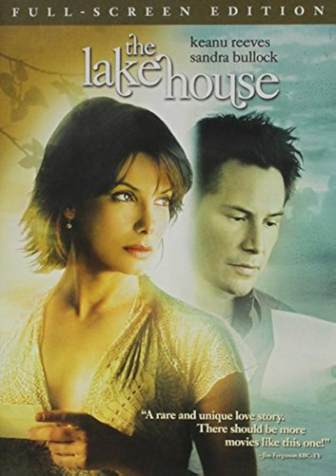 Image 0 of The Lake House Full Screen On DVD With Keanu Reeves And Sandra Bullock