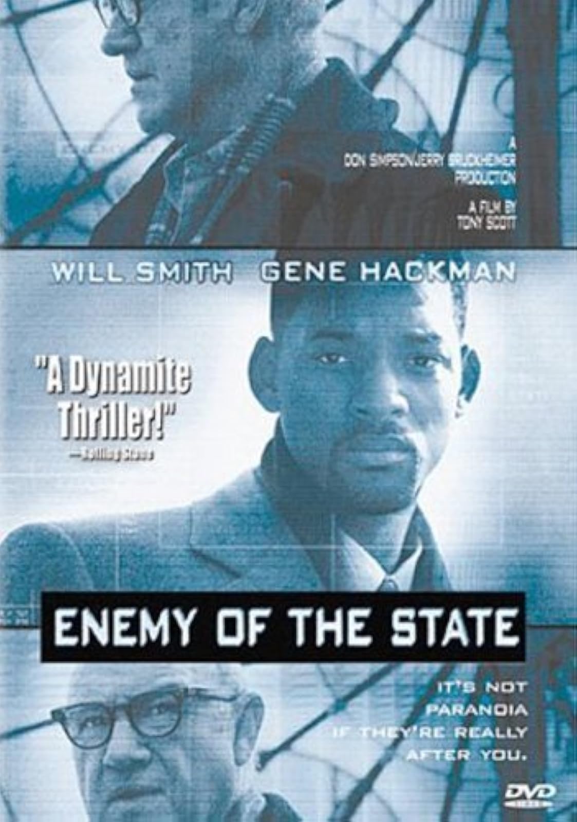 Image 0 of Enemy Of The State On DVD With Will Smith And Gene Hackman 