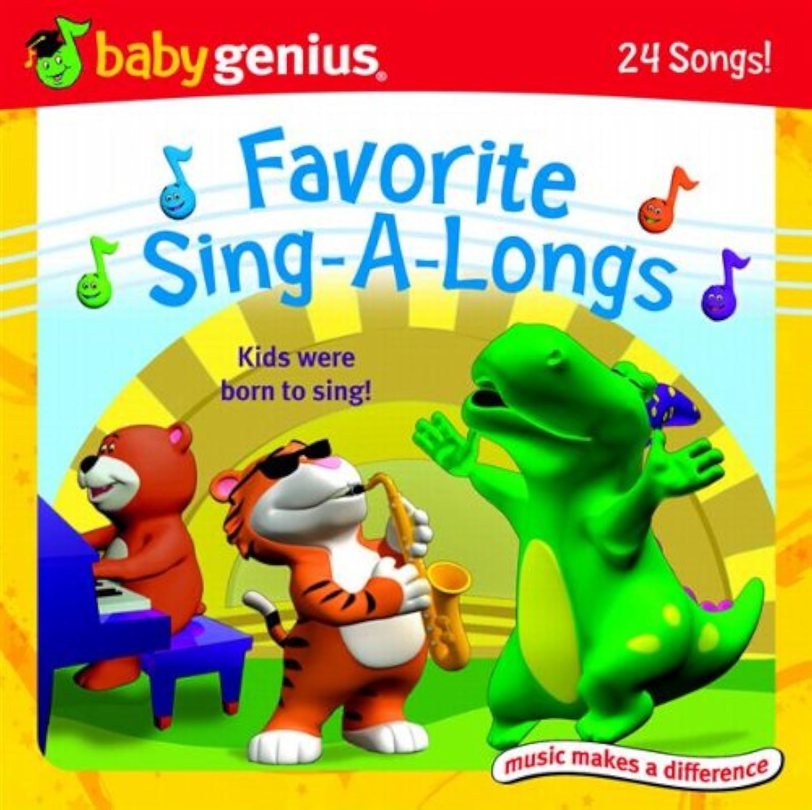 Image 0 of Favorite Sing-A-Longs Baby Genius Album 2009 by Baby Genius On Audio
