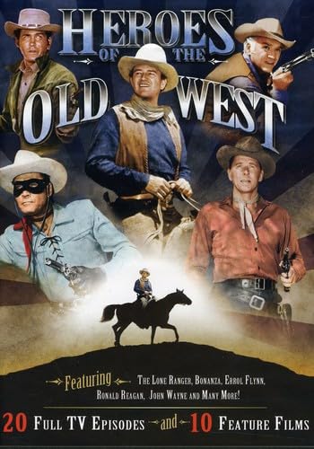 Heroes Of The Old West 10 Movies And 20 Episodes On DVD With John