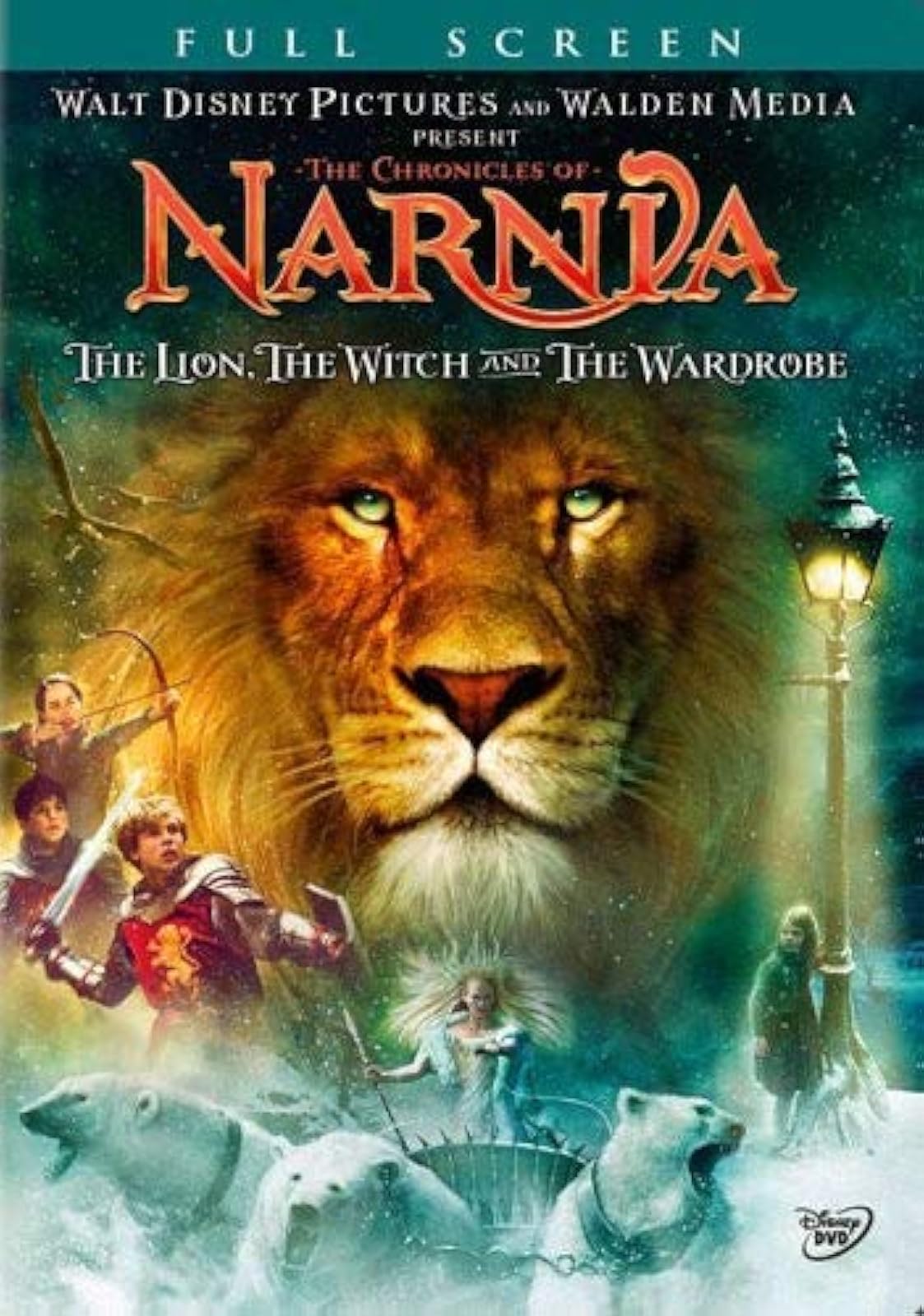 Image 0 of Chronicles Of Narnia Lion / Witch / Wardrobe Full Screen On DVD With