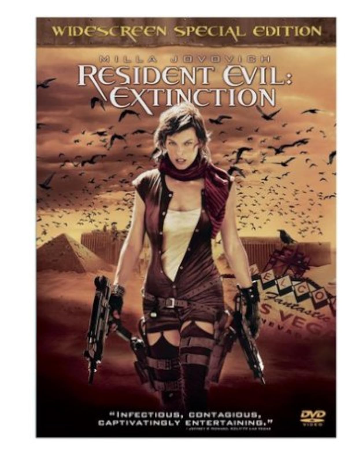 Resident Evil: Extinction Widescreen Special Edition On DVD With Milla
