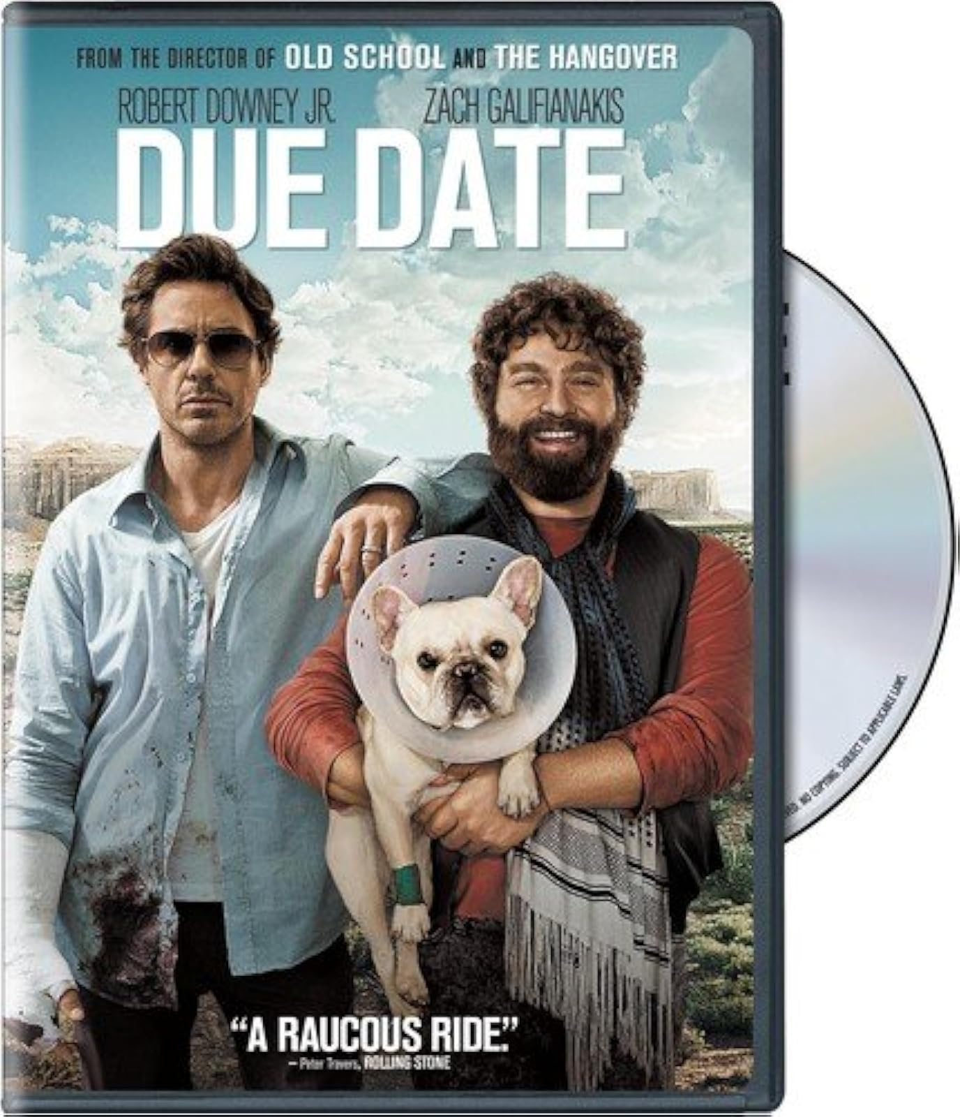 Image 0 of Due Date On DVD With Robert Downey Jr Zach Galifianakis Jamie Foxx 