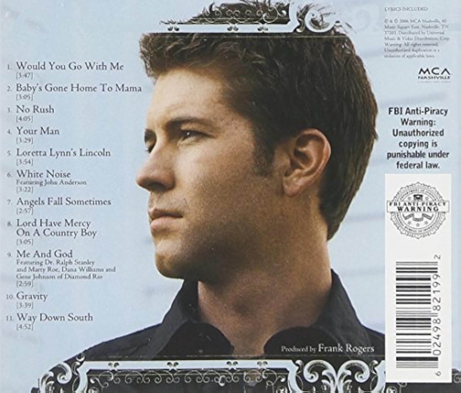 Image 1 of Your Man By Josh Turner On Audio CD Album 2006
