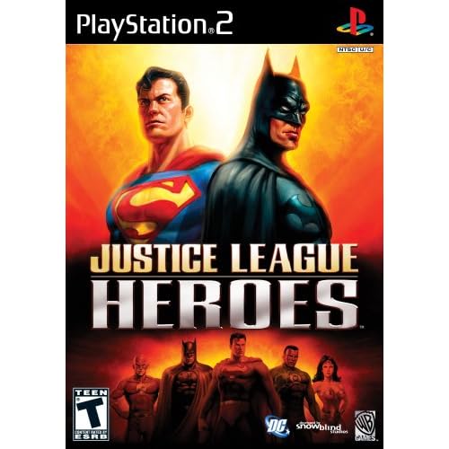 Justice League Heroes For PlayStation 2 PS2 Action