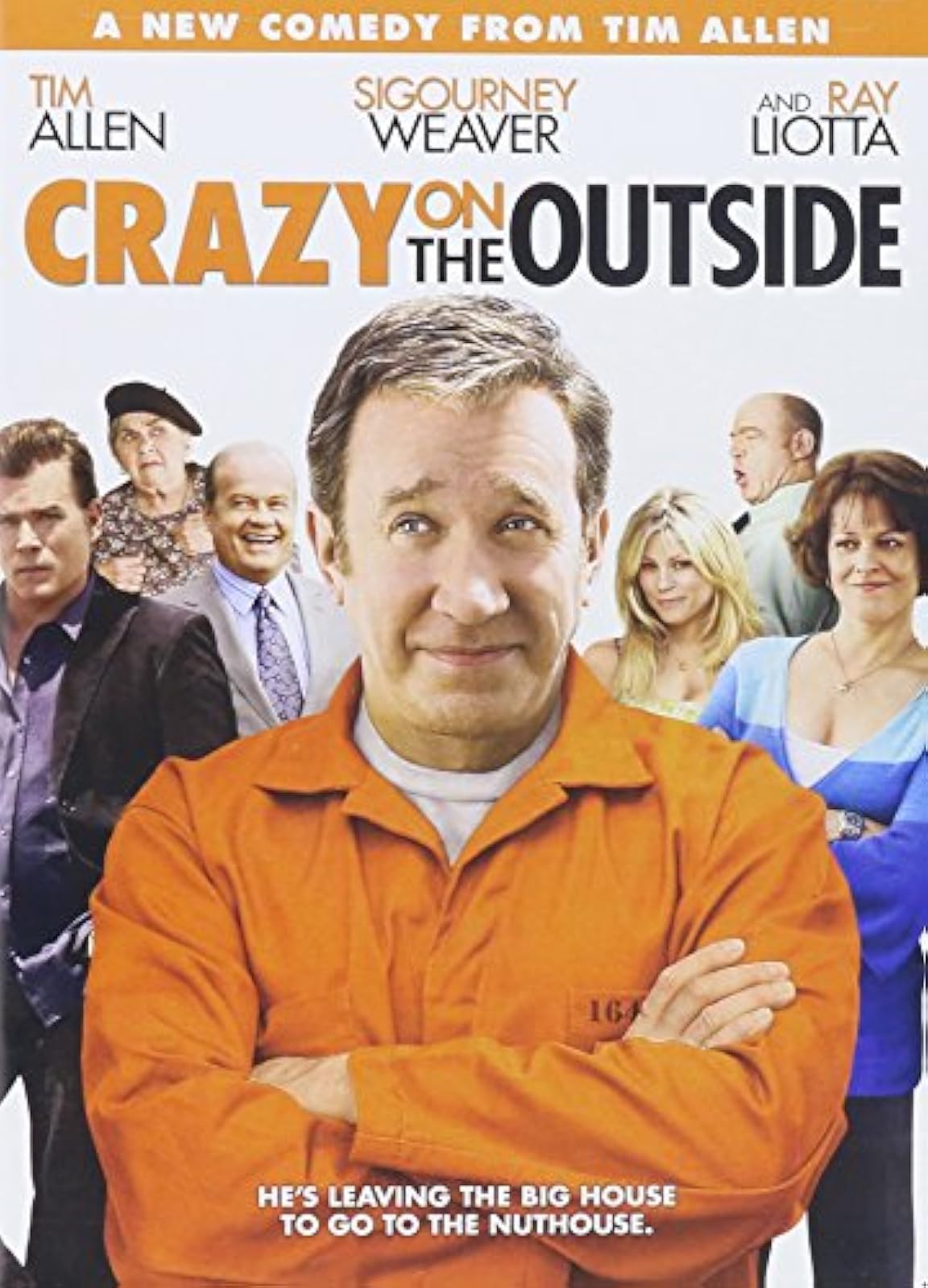 Image 0 of Crazy On The Outside On DVD With Sigourney Weaver Jk Simmons 