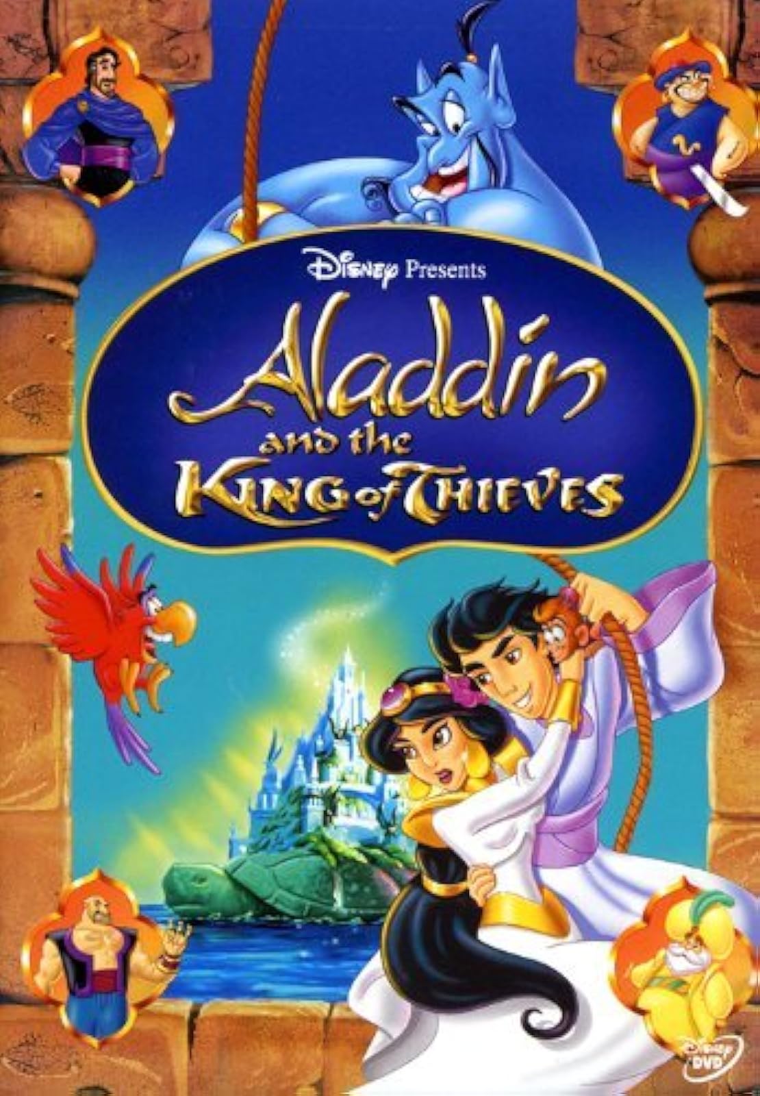 Image 0 of Aladdin And The King Of Thieves On DVD With Robin Williams Disney Movie