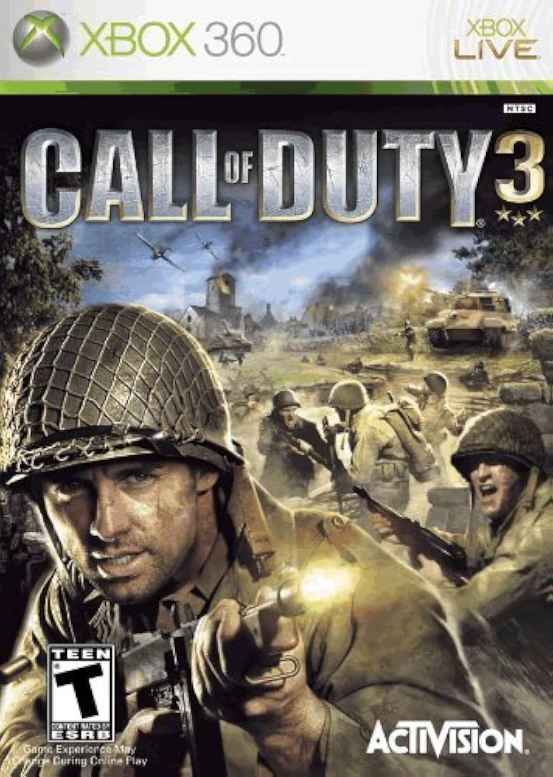 Image 0 of Call Of Duty 3 For Xbox 360 COD Shooter