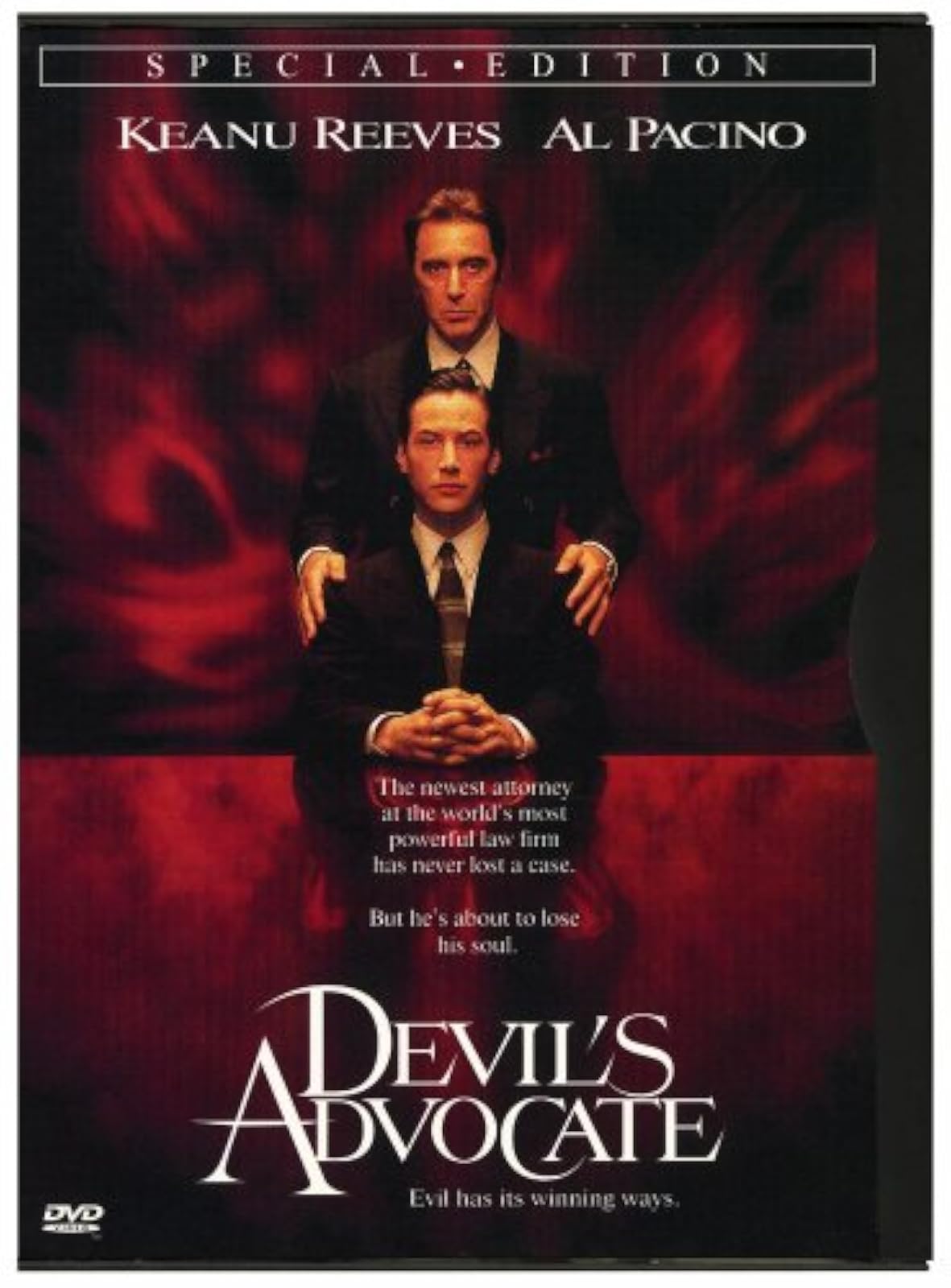 Image 0 of Devil's Advocate On DVD With Keanu Reeves Al Pacino Charlize Theron 