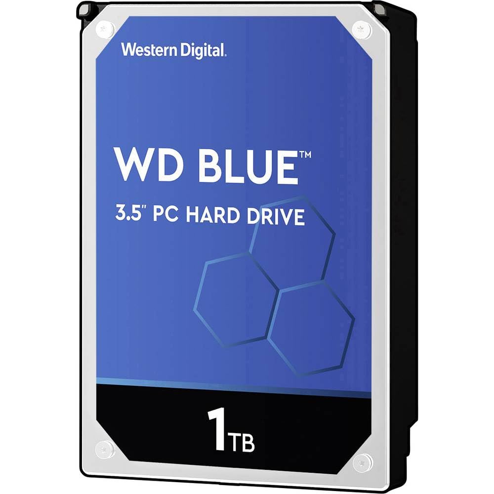 Image 0 of WD Blue WD10EZEX 1 TB 3.5 Internal Hard Drive SATA 7200 RPM 64