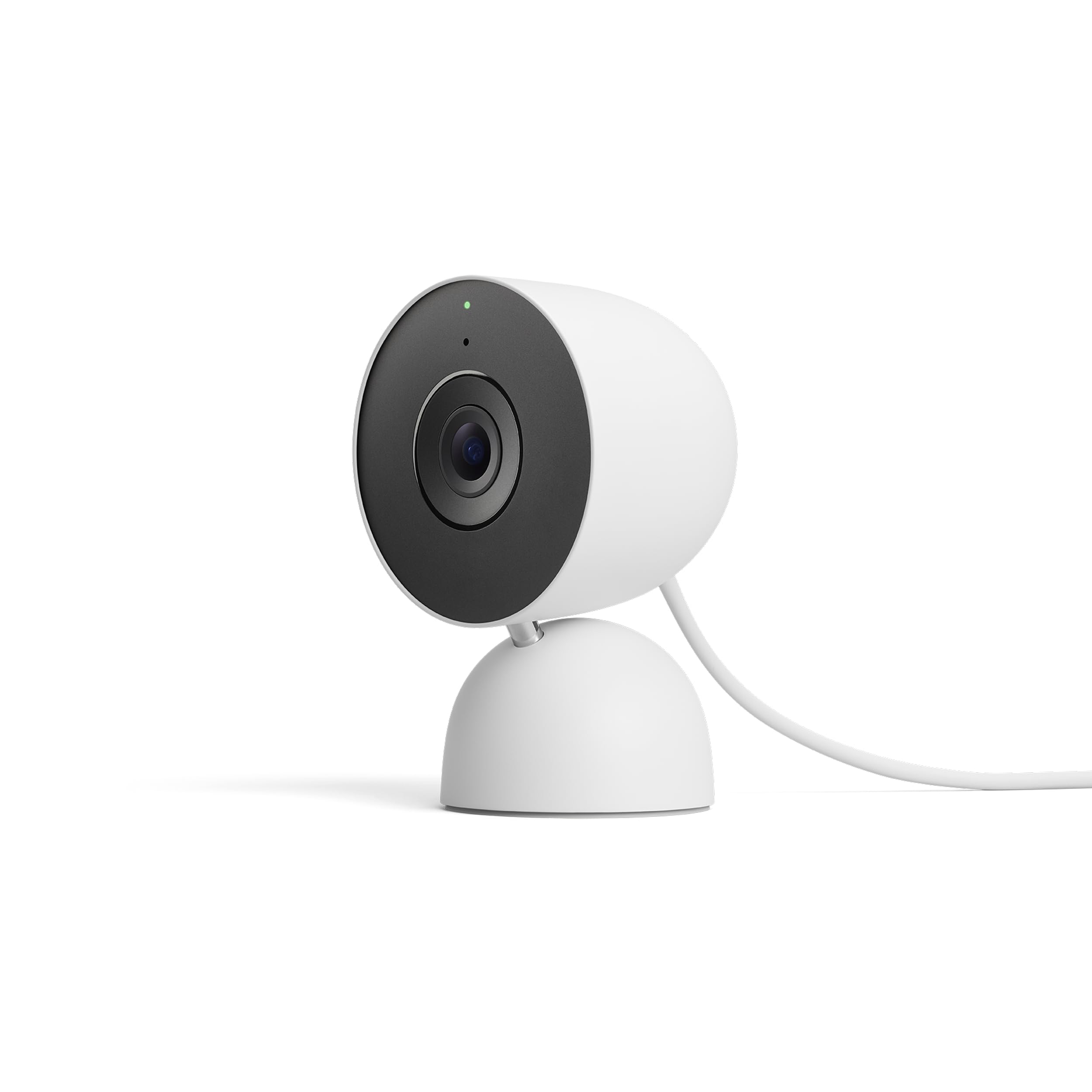 Google Nest Cam Indoor Wired 3rd Gen Security Camera 2025 Snow